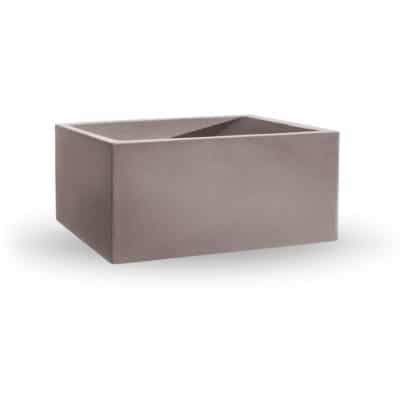 Cache-pot bac Cosmos taupe
