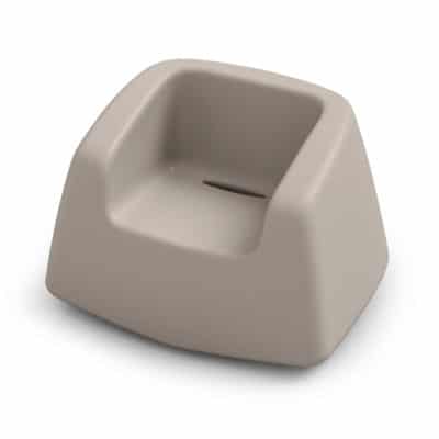Fauteuil taupe Sugar